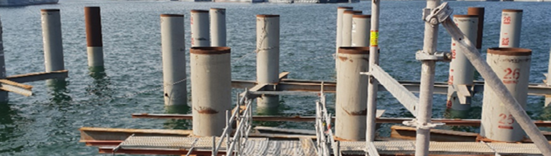 D&C of Breakwater and Cargo Pier Repairs at Kuwait Naval Base