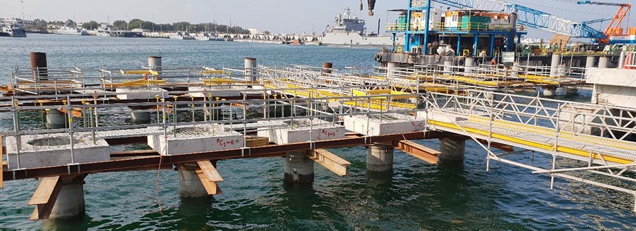 D&C of Breakwater and Cargo Pier Repairs at Kuwait Naval Base