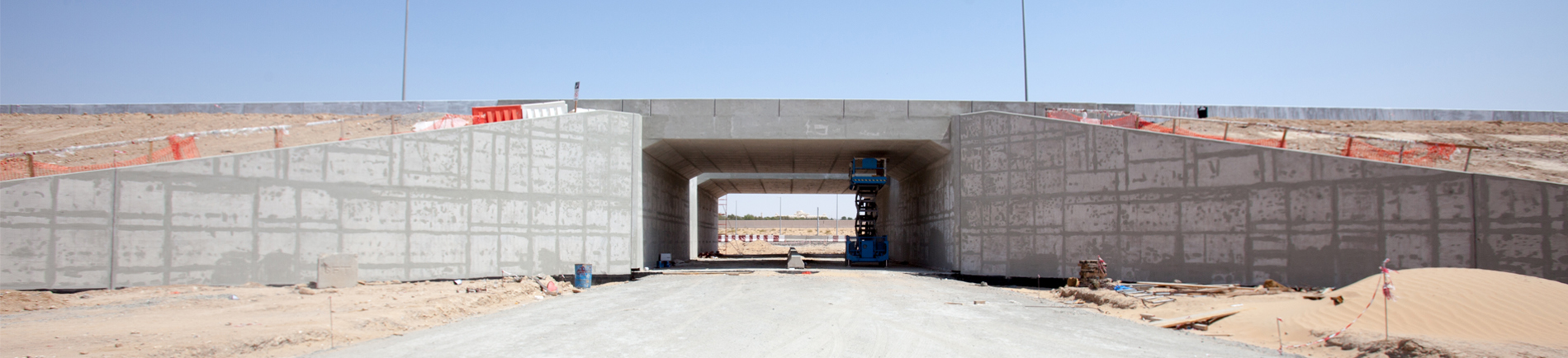 Construction of Bridge and Underpass at Nahil (E20 Road)