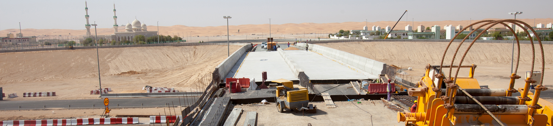 Construction of Bridge and Underpass at Nahil (E20 Road)