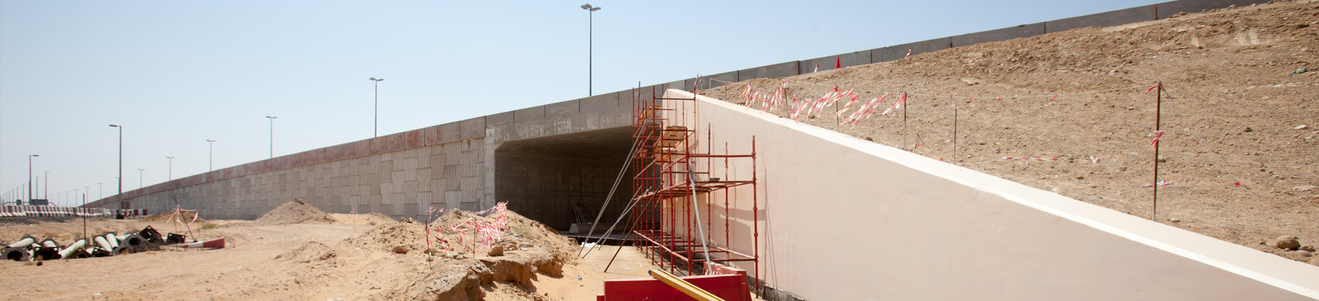 Construction of Bridge and Underpass at Nahil (E20 Road)