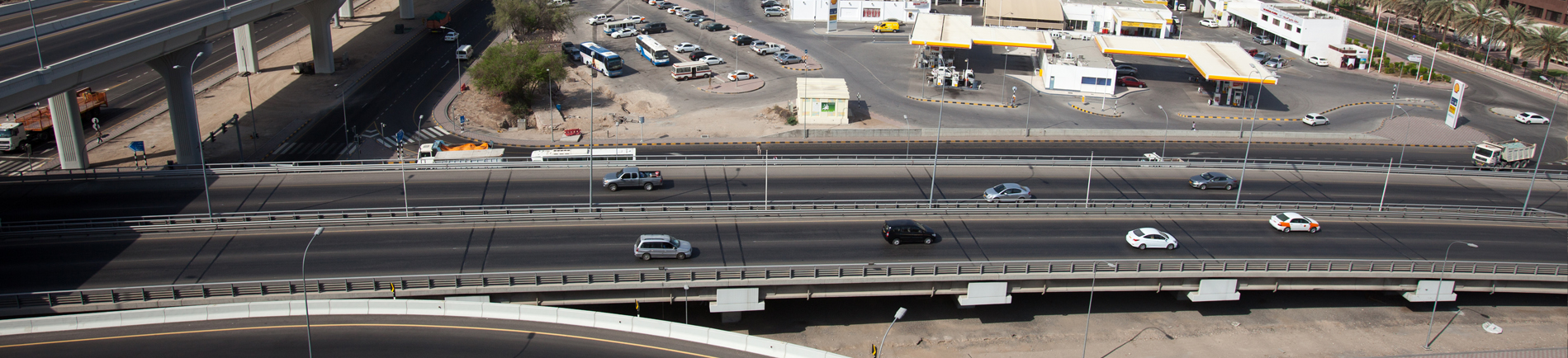 Construction of Wadi Adai Interchange