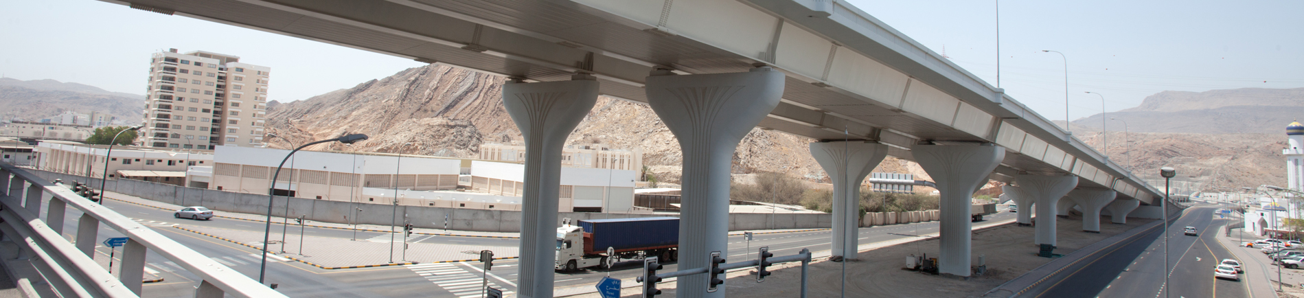 Construction of Wadi Adai Interchange