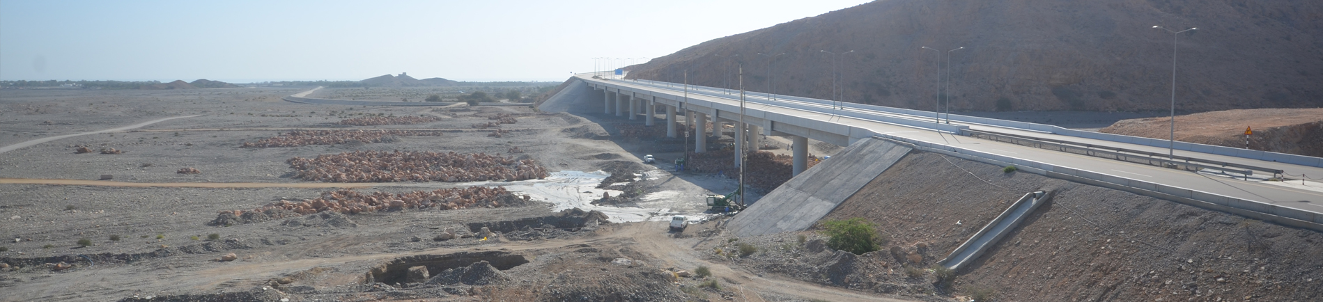 Rehabilitation Works for Roads, Bridges and Wadis in Quriyat, Lot 2