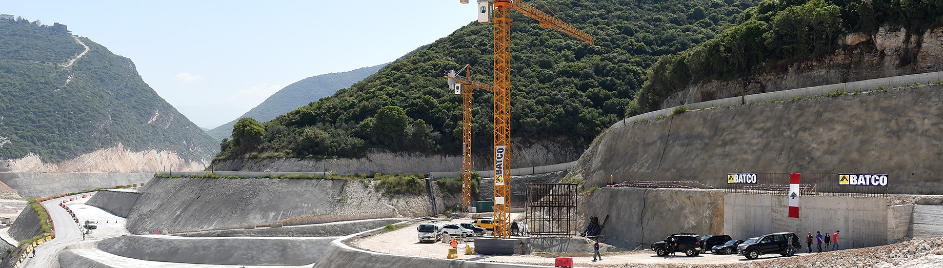 Construction of the Mseilha Dam and Lake