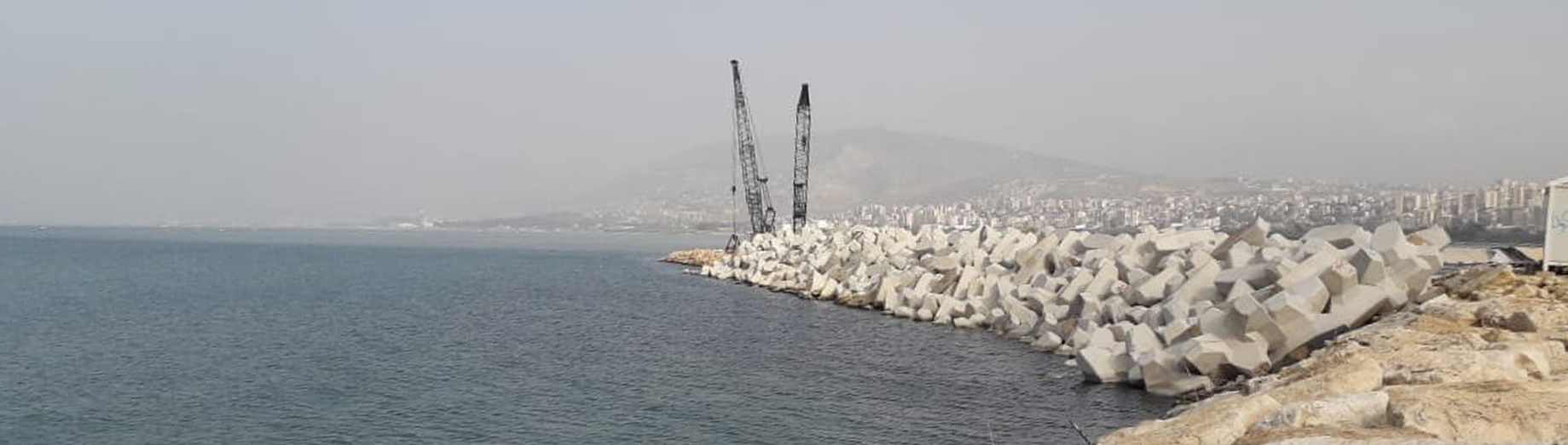 THE EXTENSION INTO A NEW TEMPORARY LANDFILL IN TRIPOLI CITY