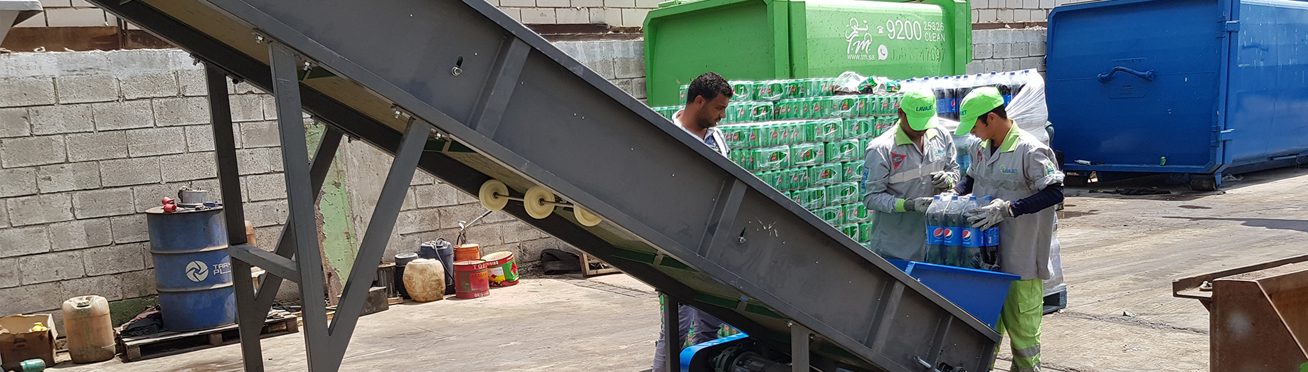 Waste Management Services to Pepsi's Mega Plant in Jeddah