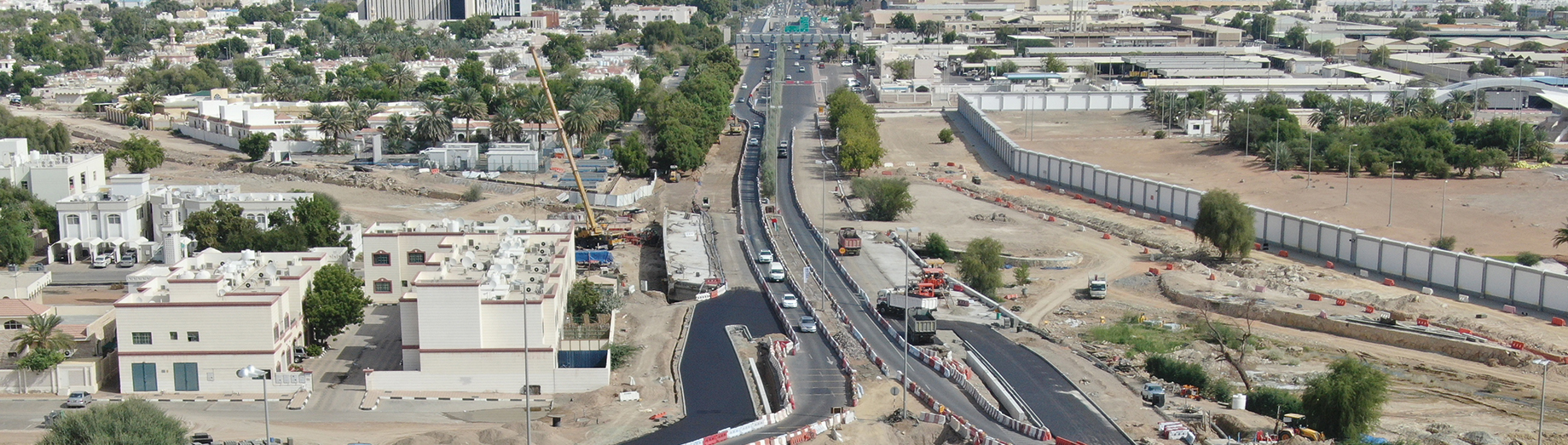 Construction of Tunnel in Sultan Bin Khalifa Roundabout at IP131