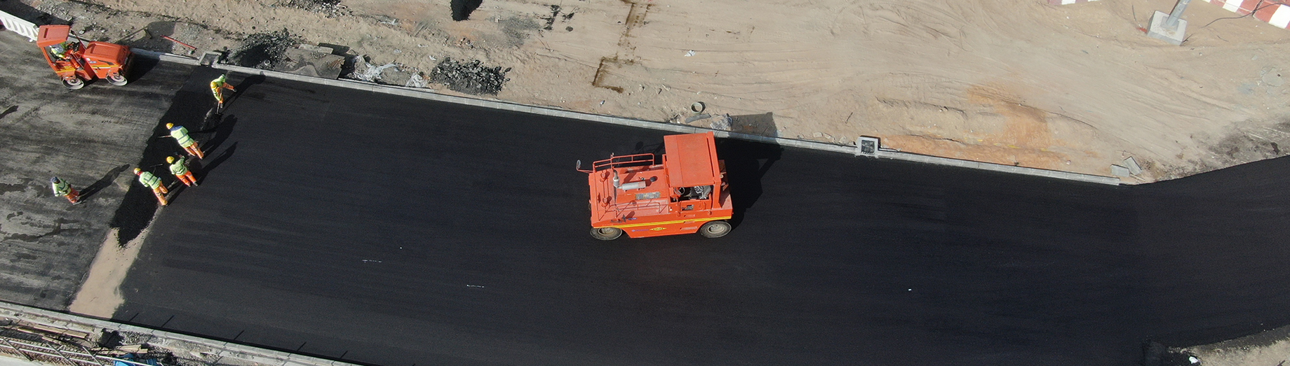 Construction of Tunnel in Sultan Bin Khalifa Roundabout at IP131