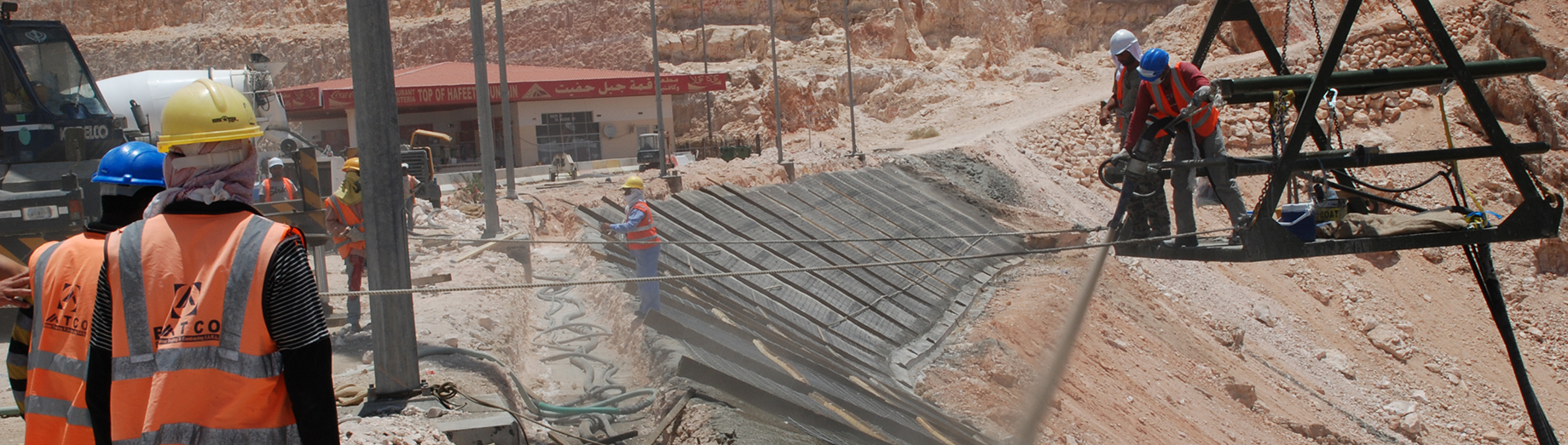 Protection & Stabilization of Rock Cut & Fill Areas of Jabel Hafeet