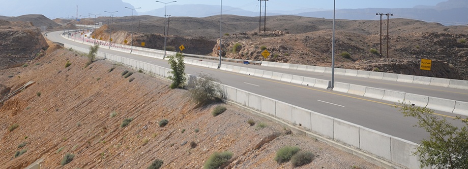 Design and Construction of Repair Works along the Quriyat-Sur Road
